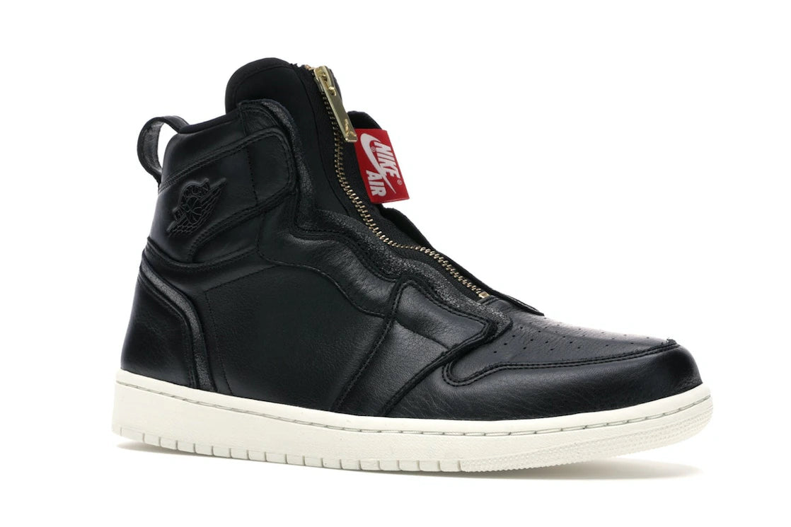 Jordan 1 Retro High Zip Black Sail (Women's) - vue secondaire A
