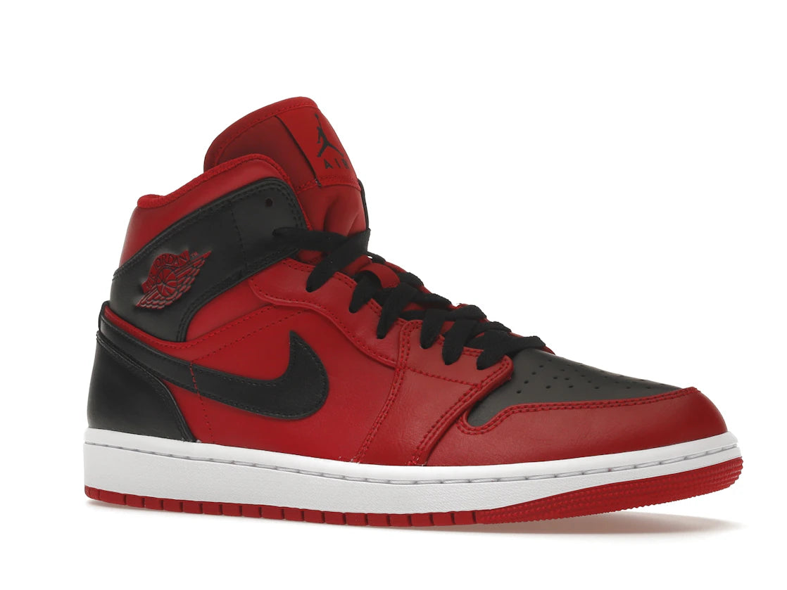 Jordan 1 Mid Reverse Bred (2021) - vue secondaire A