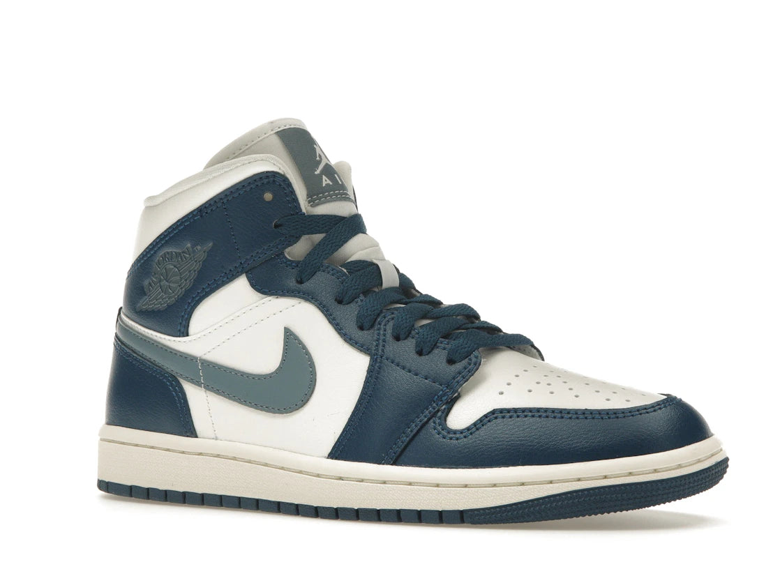 Jordan 1 Mid French Blue (Women's) - vue secondaire A