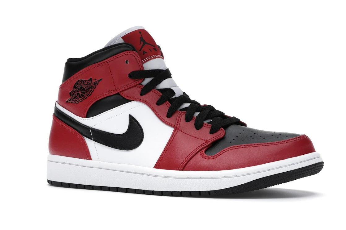 Jordan 1 Mid Chicago Toe - vue secondaire A