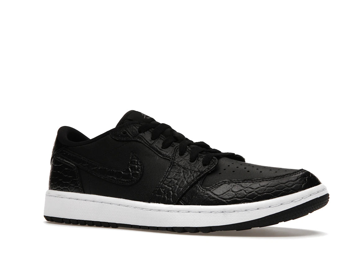 Jordan 1 Retro Low Golf Black Croc - vue secondaire A