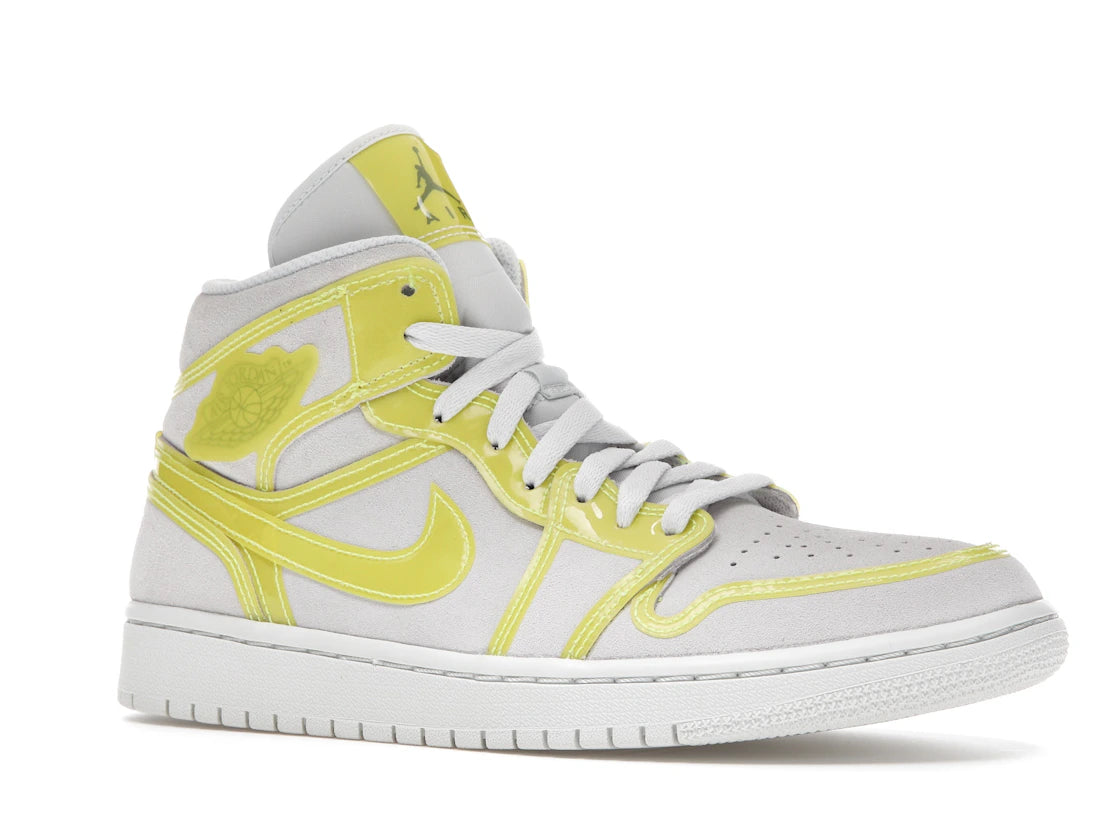 Jordan 1 Mid Opti Yellow (Women's) - vue secondaire A