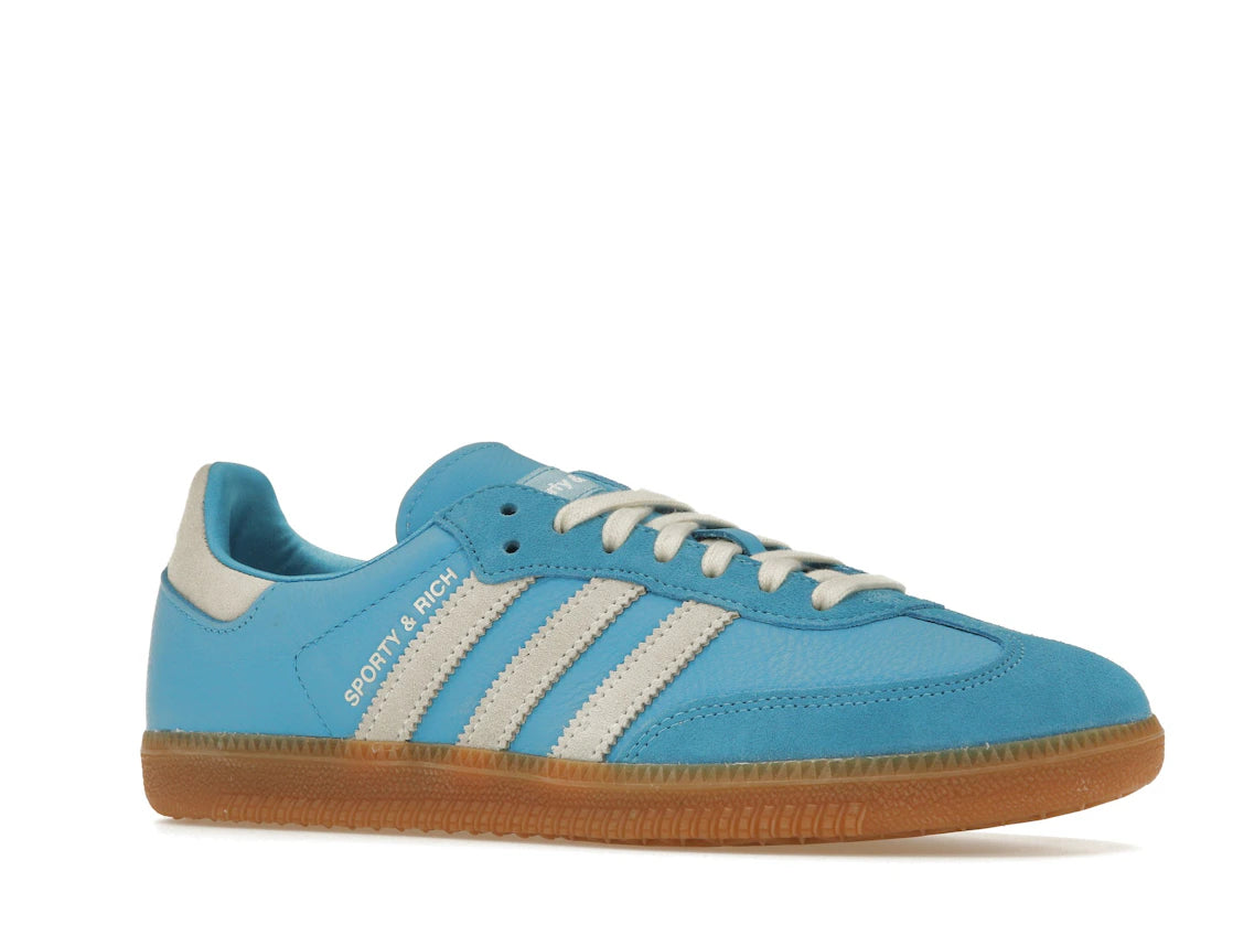 adidas Samba OG Sporty & Rich Blue Rush - vue secondaire A