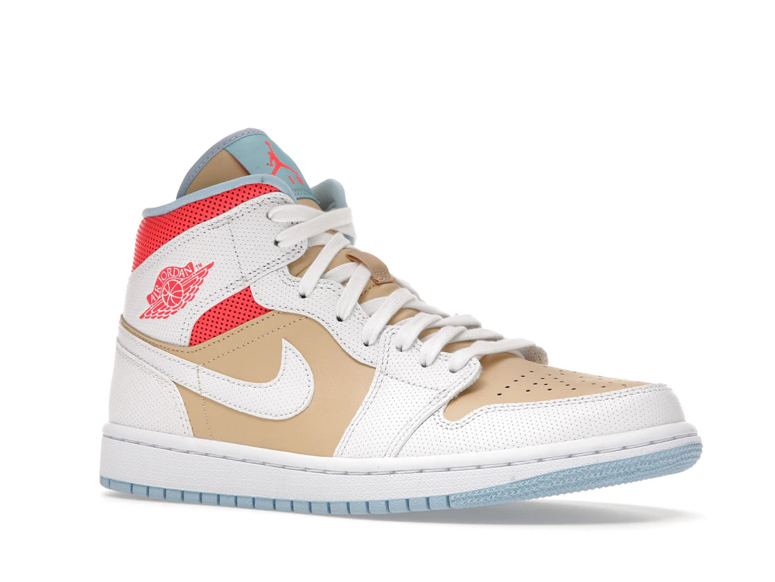 Jordan 1 Mid SE Sesame (Women's) - vue secondaire A