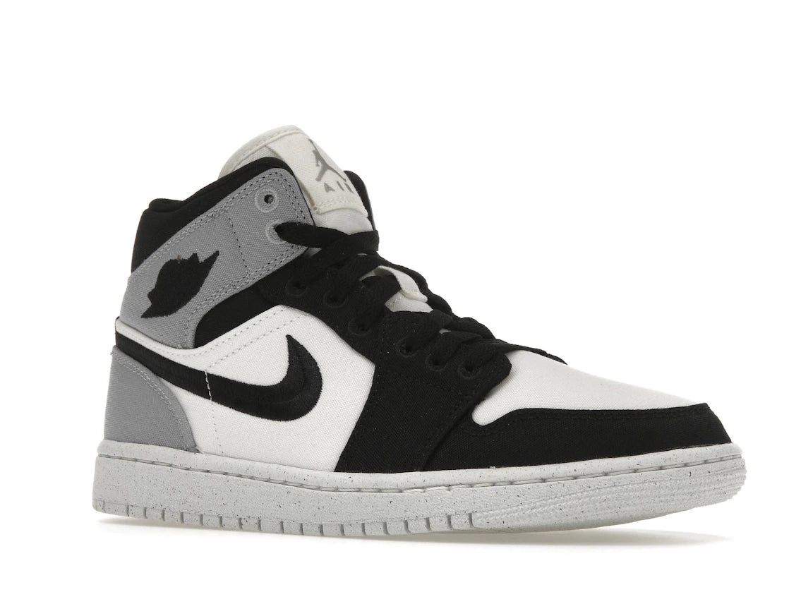 Jordan 1 Mid SE Light Steel Grey (Women's) - vue secondaire A