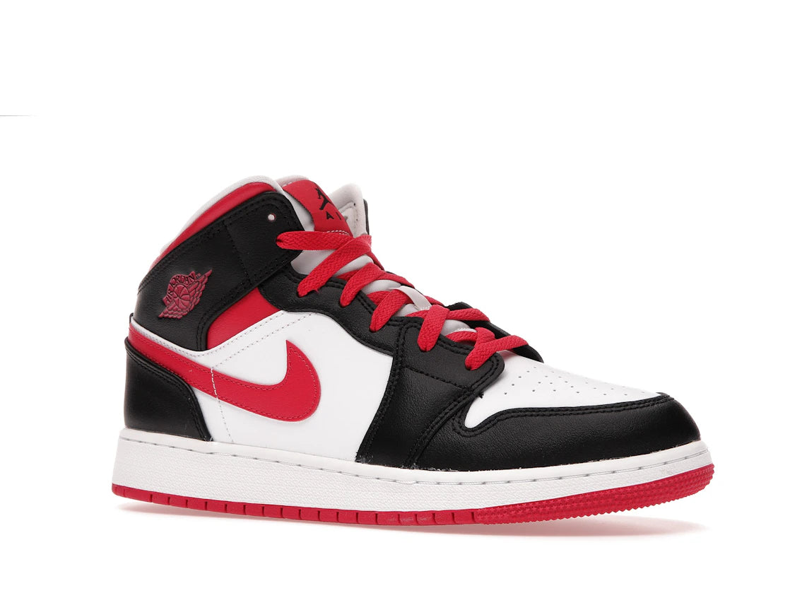 Jordan 1 Mid Very Berry (GS) - vue secondaire A