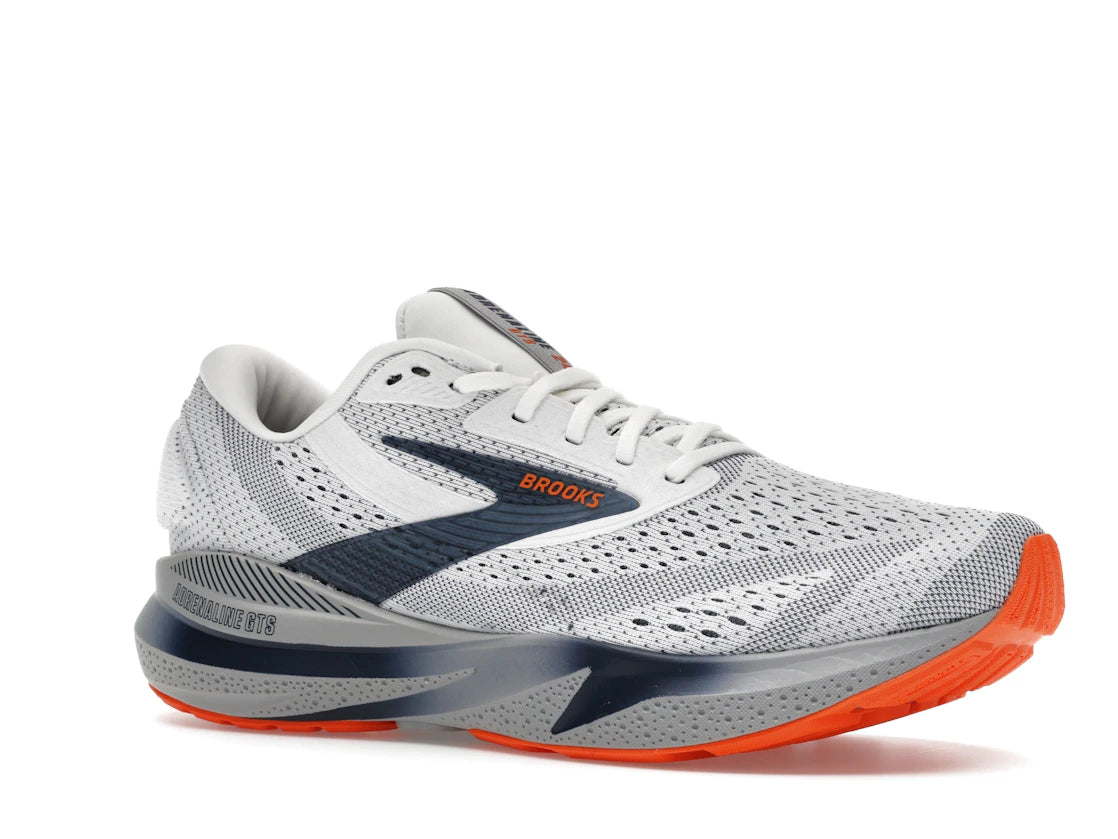 Brooks Adrenaline GTS 24 White Peacoat Alloy - vue secondaire A