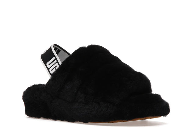 UGG Fluff Yeah Slide Schwarz (Damen)