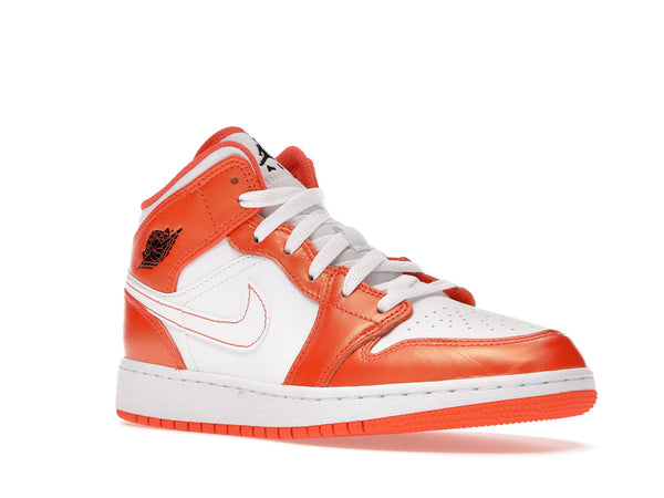 Jordan 1 Mid Metallic Orange (GS)