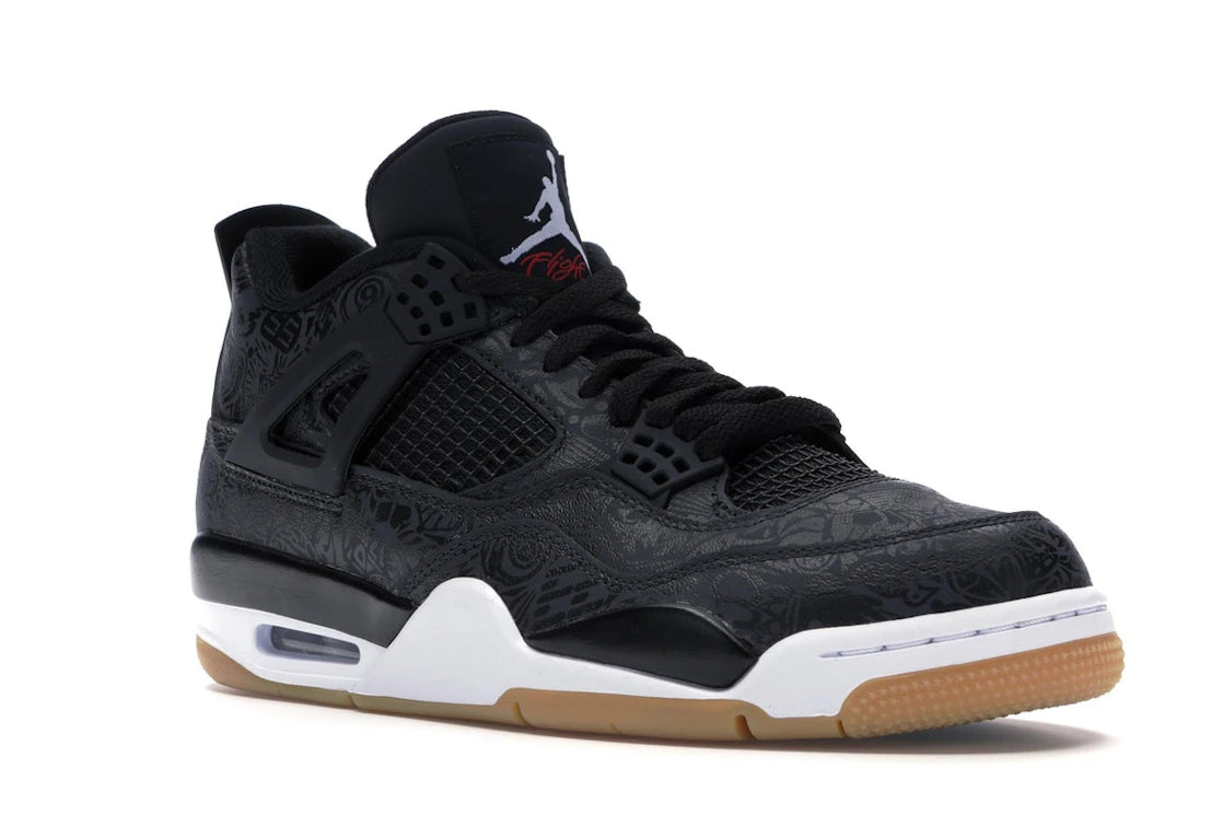 Jordan 4 Retro Laser Black Gum