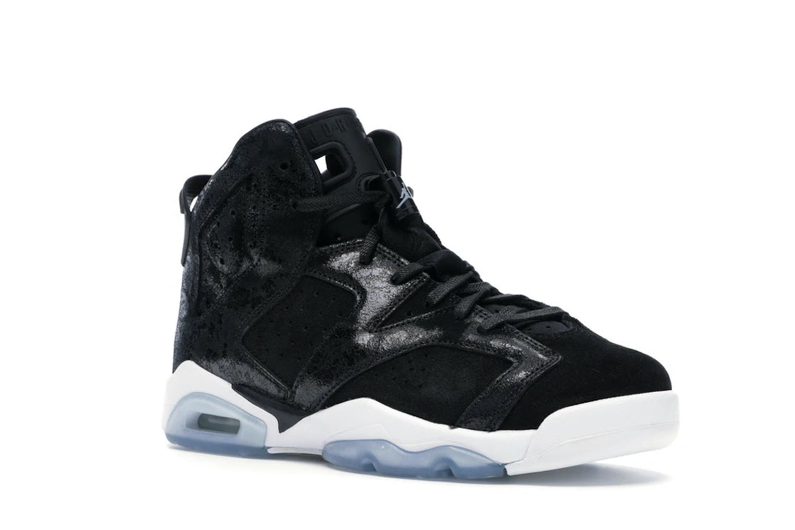 Jordan 6 Retro Heiress Black Suede (GS)