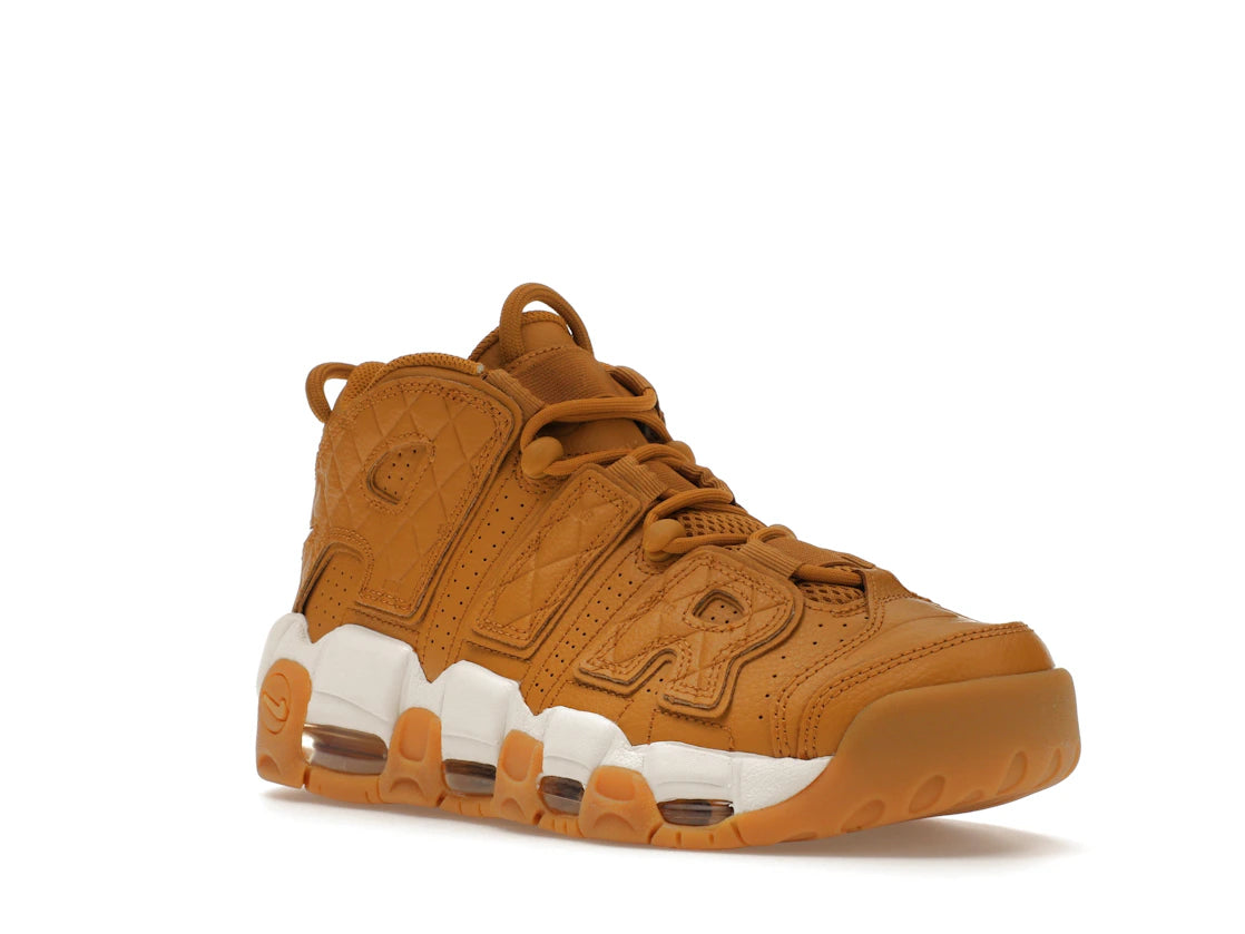 Nike Air More Uptempo Quilted Wheat Gum Light Brown (Women's)