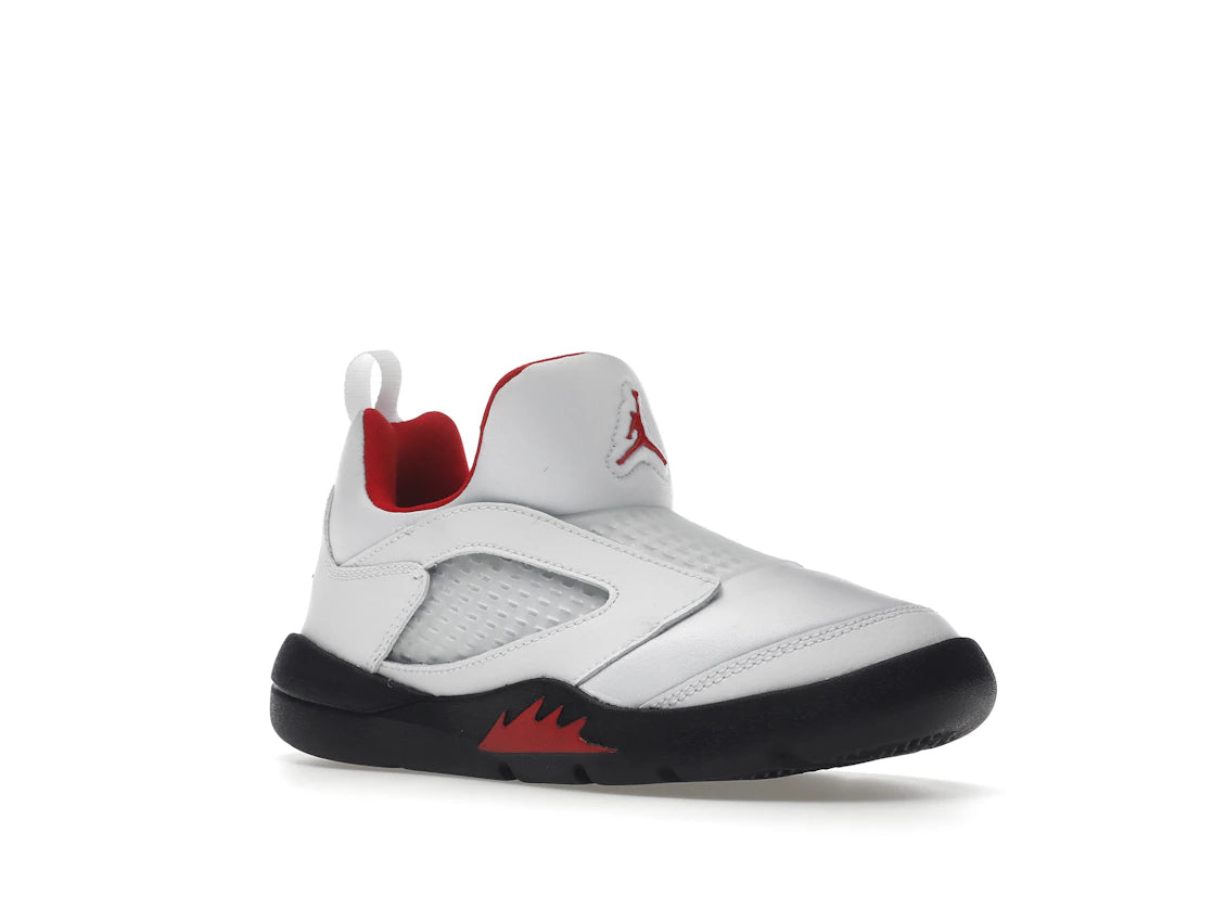 Jordan 5 Retro Little Flex White Black University Red (PS)