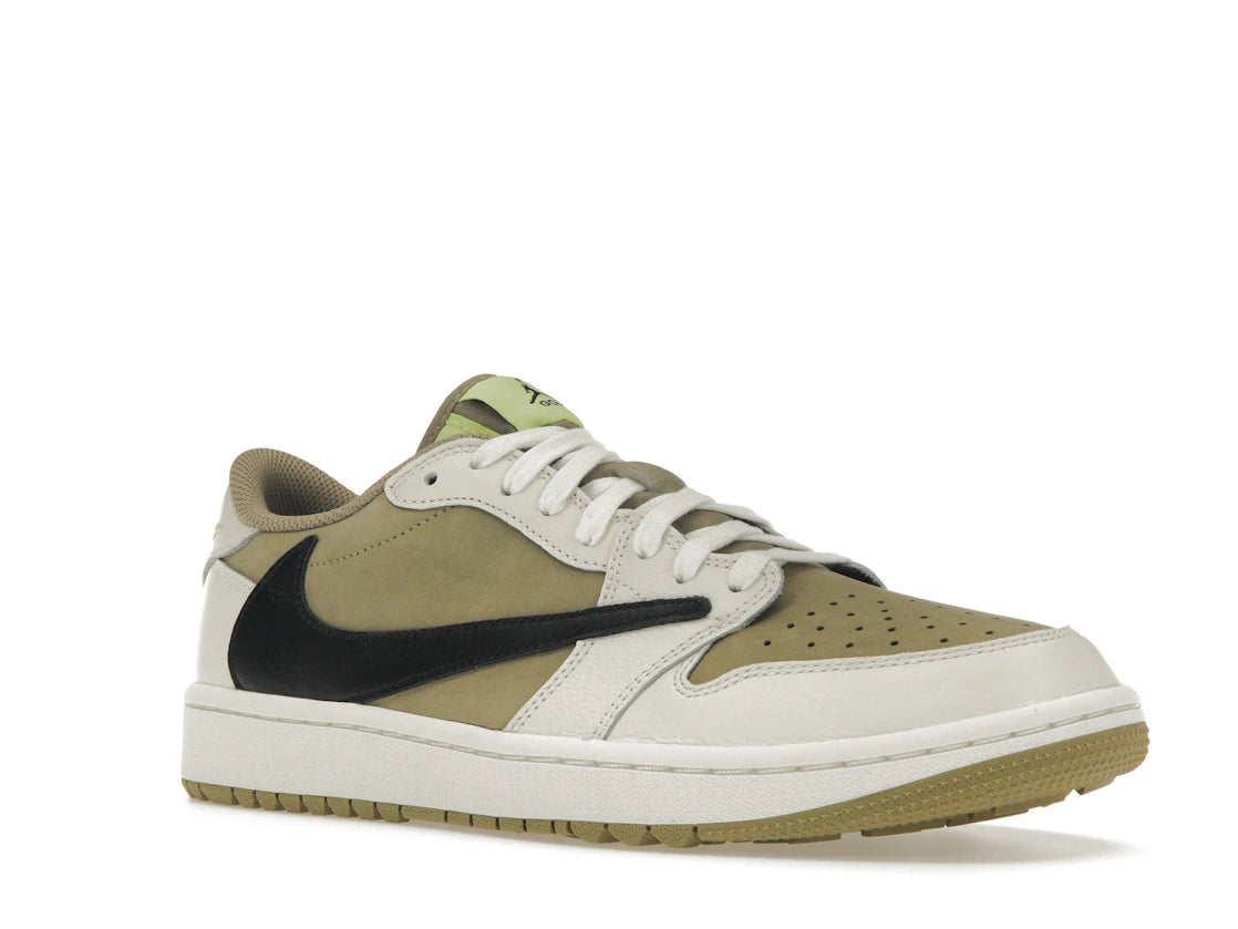 Jordan 1 Retro Low Golf Travis Scott Neutral Olive - vue secondaire A