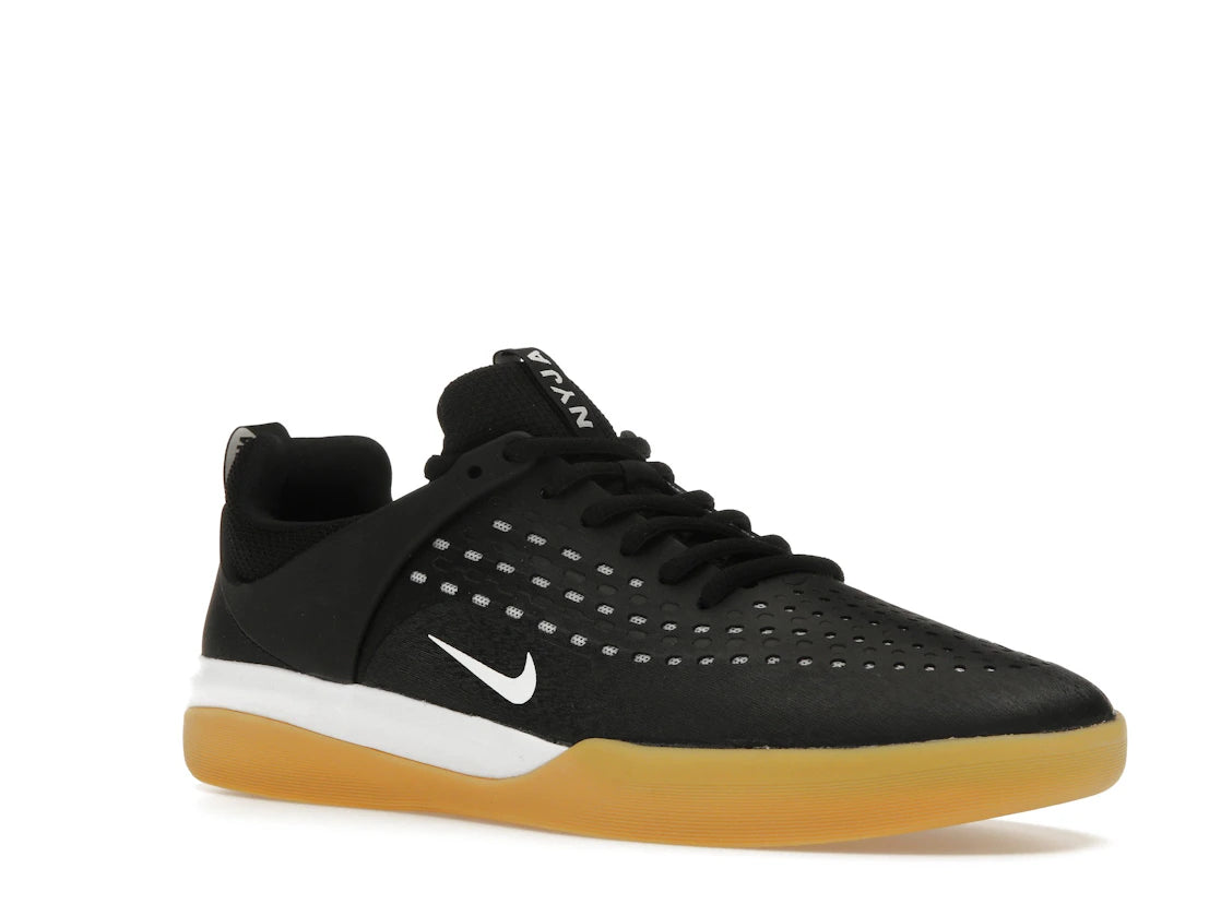 Nike SB Zoom Nyjah 3 Black White Gum - vue secondaire A