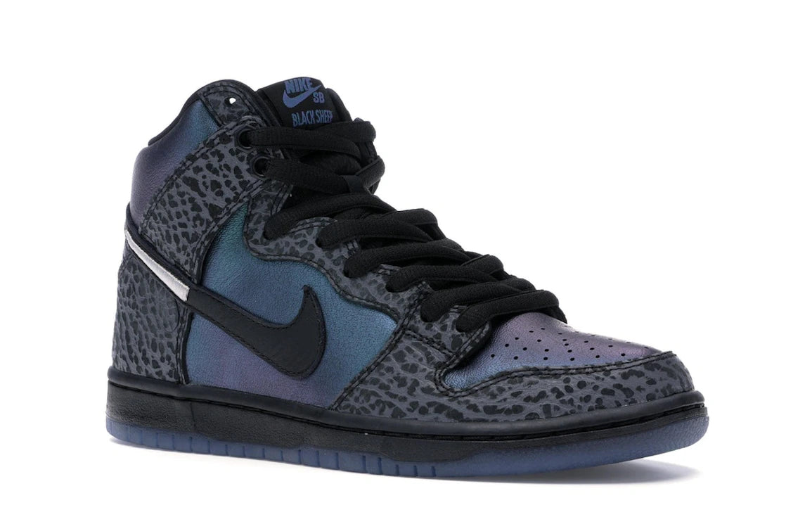 Nike SB Dunk High Black Sheep Hornet