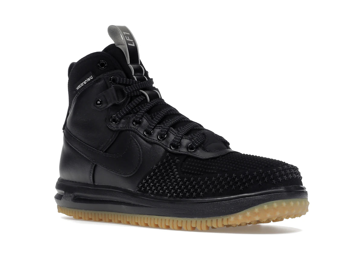 Nike Lunar Force 1 Duckboot Schwarz Gummi