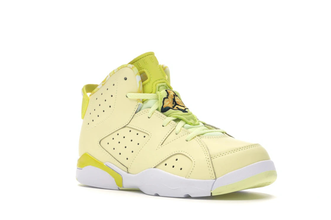 Jordan 6 Retro Dynamic Yellow Floral (PS)