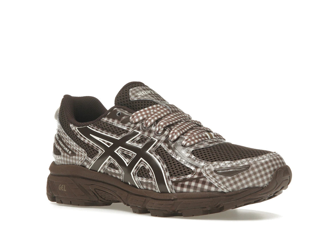 ASICS Gel-Venture 6 Story mfg. Reddish Brown Gingham - vue secondaire A