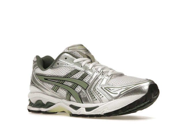 ASICS Gel-Kayano 14 White Pure Silver Slate Grey Sage