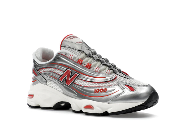 New Balance 1000 thisisneverthat Metallic Silver Red