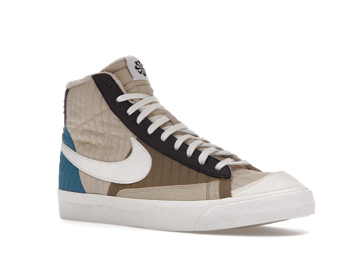 Nike Blazer Mid 77 Premium Toast Sail Quilted