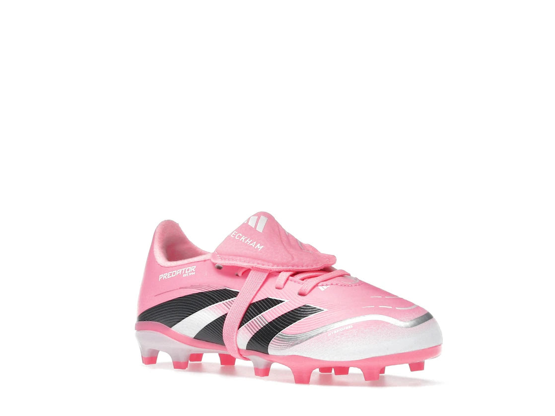 adidas Predator League Fold-Over Tongue FG/MG David Beckham Beam Pink (Kids)