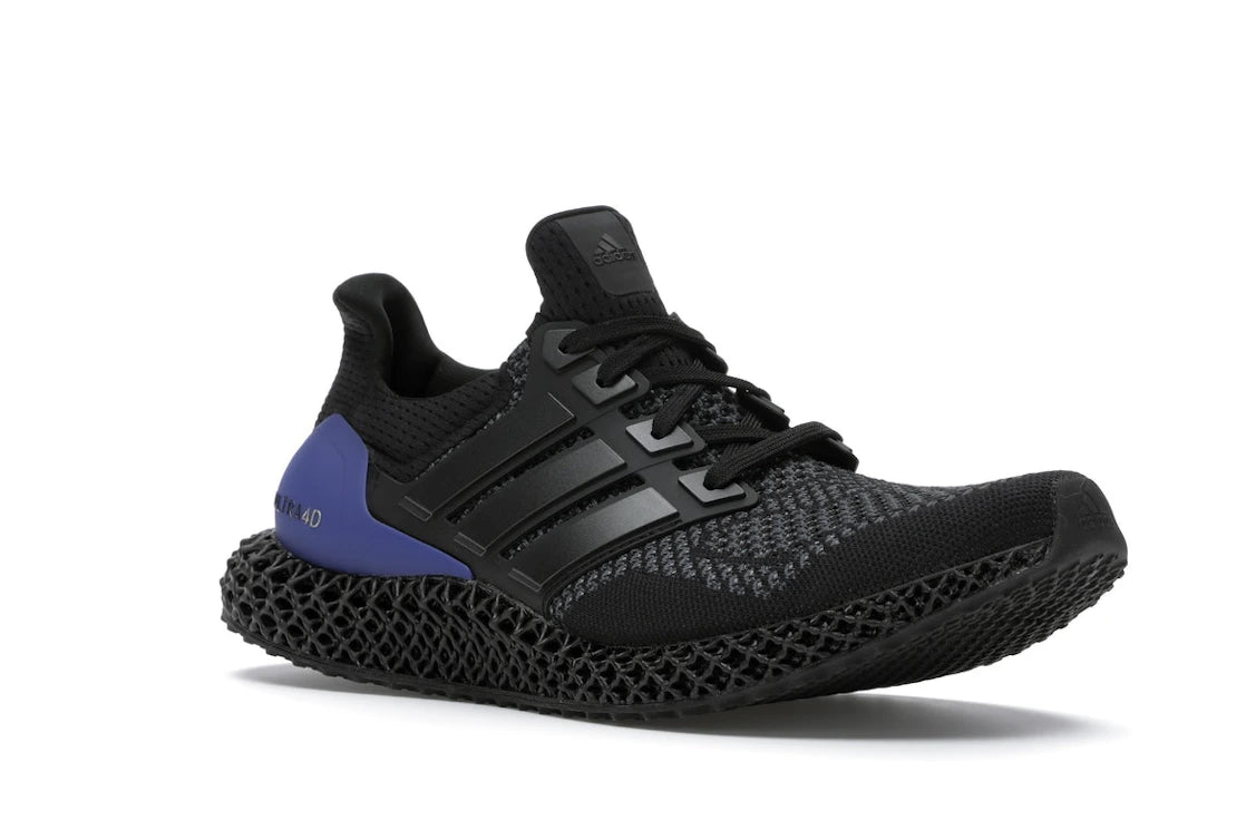 adidas Ultra 4D Schwarz Lila - vue secondaire A