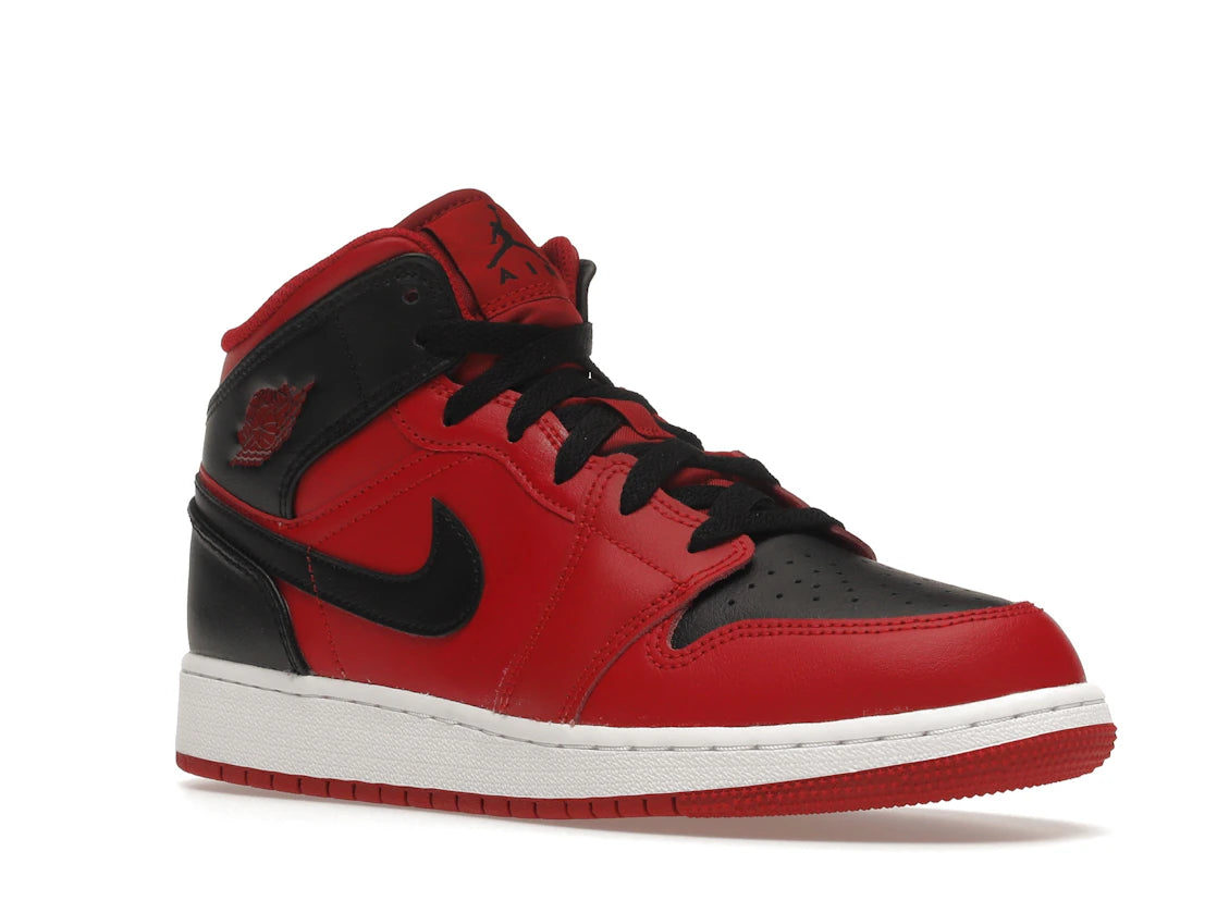 Jordan 1 Mid Reverse Bred (2021) (GS)