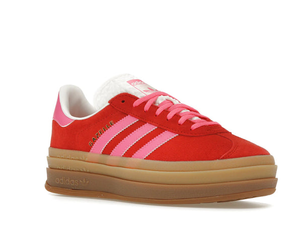 adidas Gazelle Bold Collegiate Red Lucid Pink (Women's)