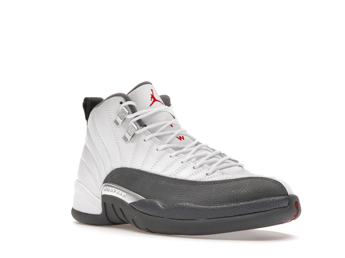 Jordan 12 Retro White Dark Grey
