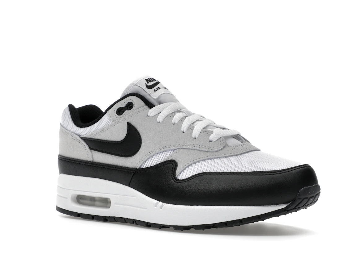 Nike Air Max 1 Essential White Pure Platinum Black - vue secondaire A