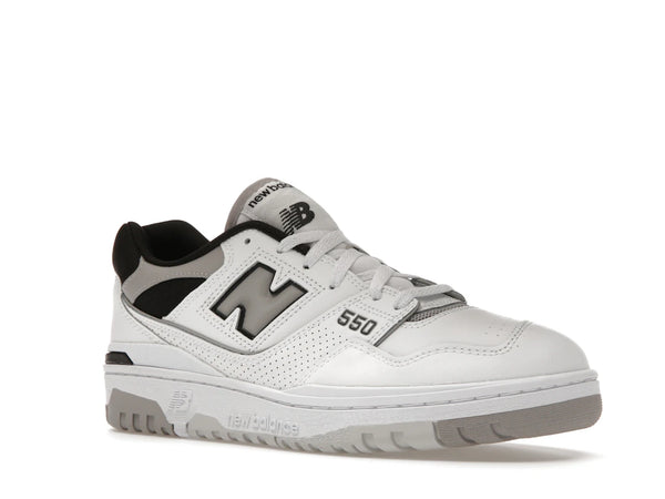 New Balance 550 White Concrete Black