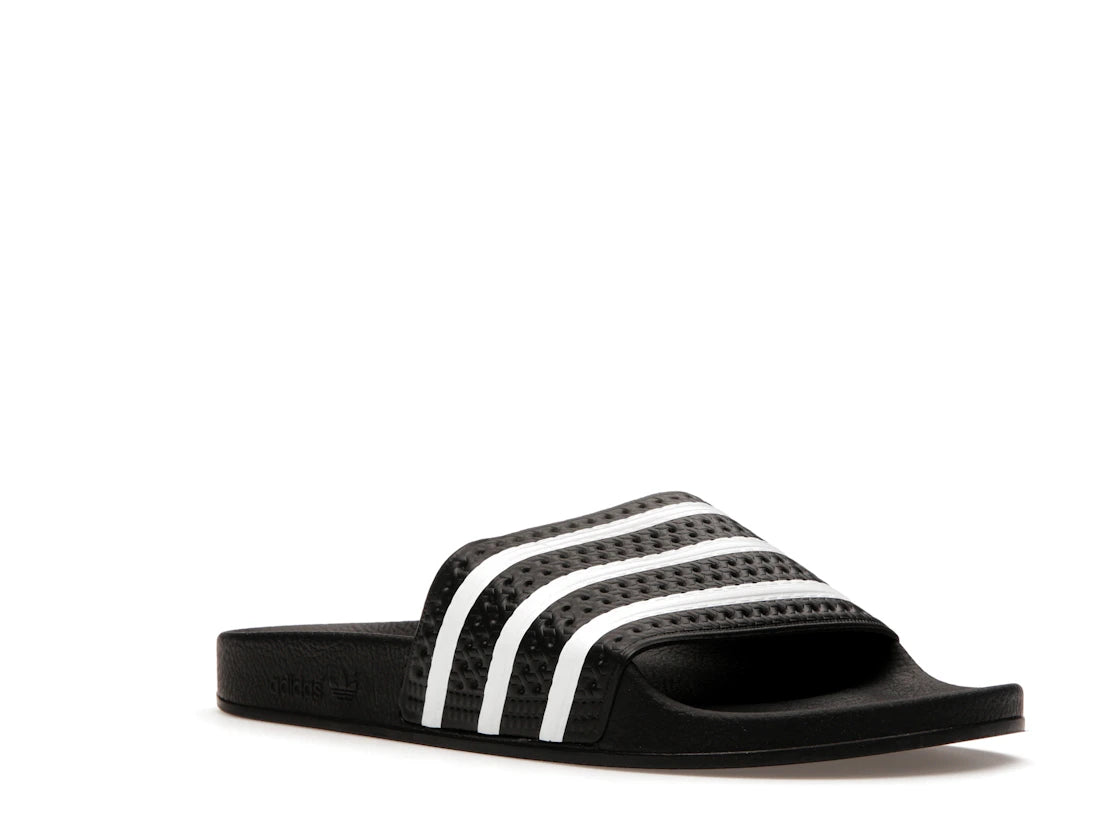 adidas Adilette Slides Schwarz Weiß