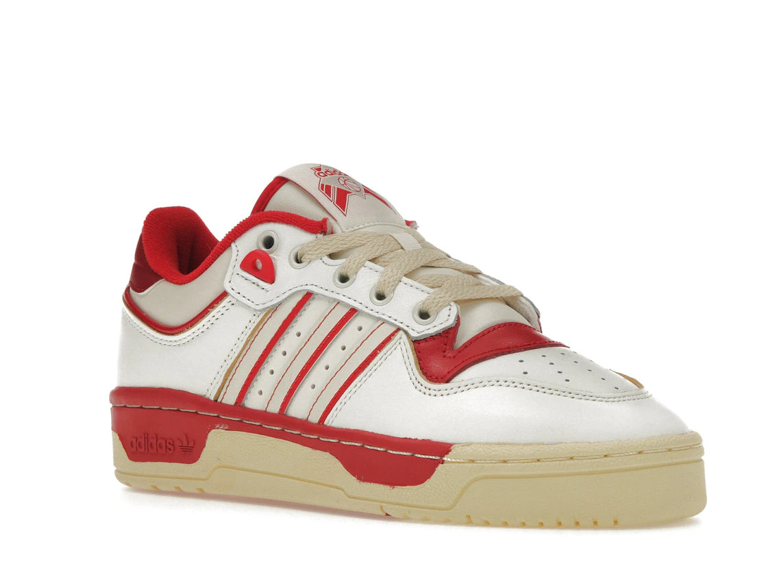 adidas Rivalry Low 86 Core White Off White Team Power Red