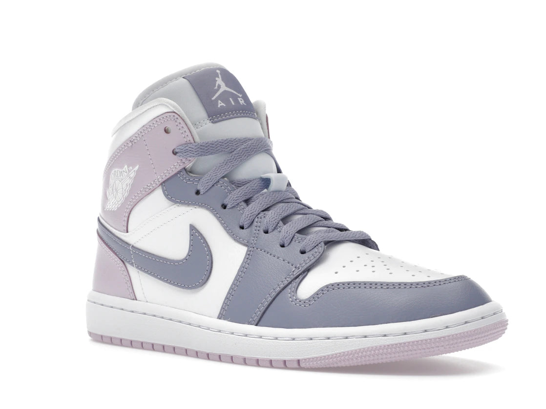 Jordan 1 Mid Indigo Haze Doll White (Damen) - vue secondaire A