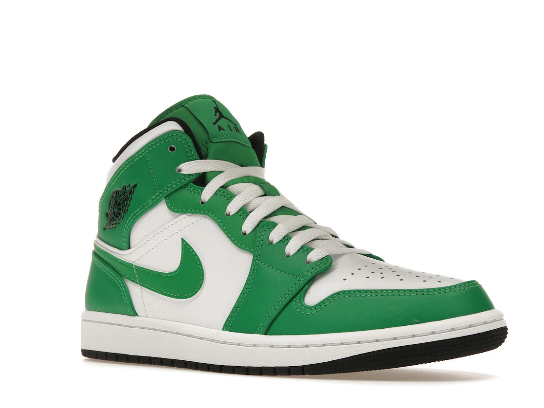 Jordan 1 Mid Lucky Green