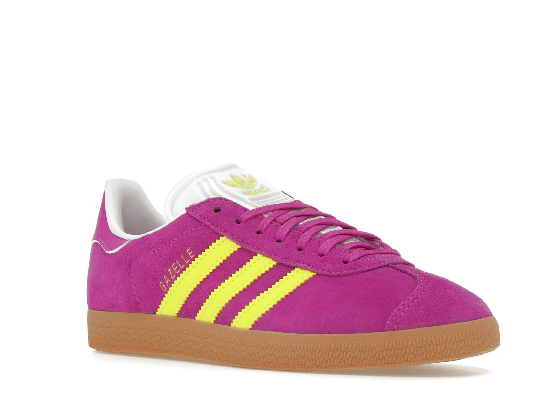 adidas Gazelle Purple Burst Solar Yellow (Damen)