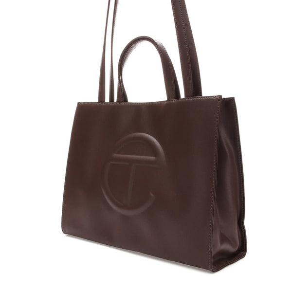 Telfar Shopping Bag Medium Chocolate