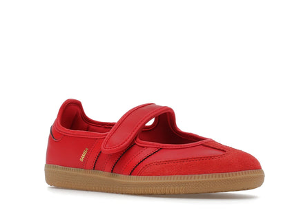 adidas Samba Jane Red Gum (GS) - sneakers view 2