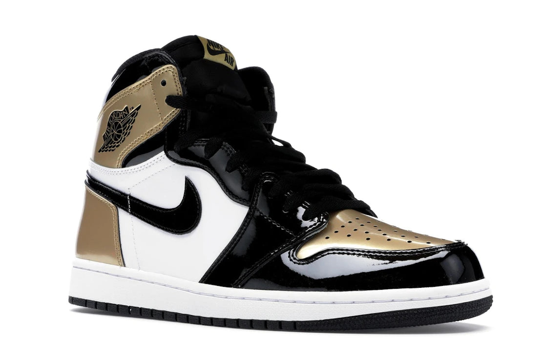 Jordan 1 Retro High NRG Patent Gold Toe