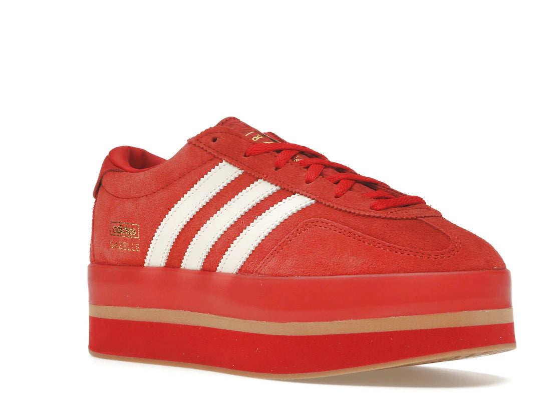 adidas Gazelle Stack Red Cream White (Women's)