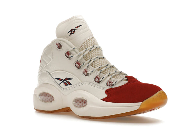 Reebok Question Mid Vintage Red Toe