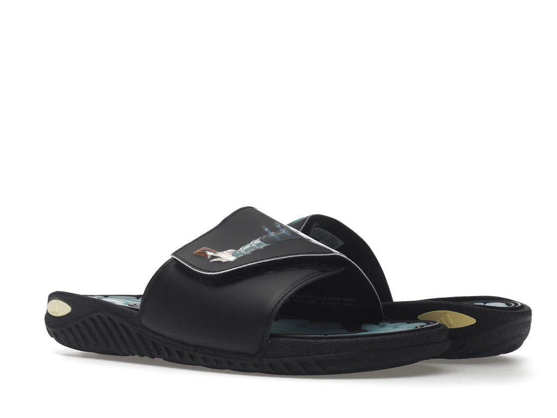 adidas Reptossage Hook-And-Loop Slides Yu-Gi-Oh! Blue Eyes White Dragon