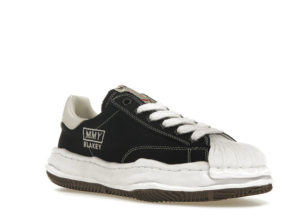 Maison Mihara Yasuhiro Blakey OG Sole Canvas Low Schwarz Weiß