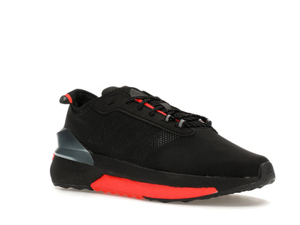 adidas Avryn Core Black Solar Red - sneakers view 2