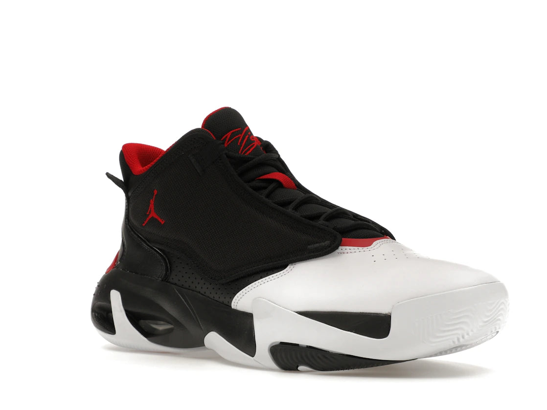 Jordan Max Aura 4 Black Gym Red White