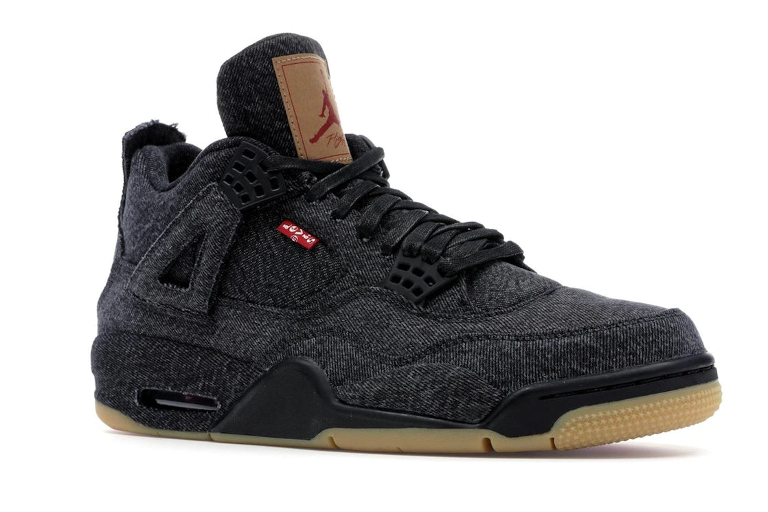 Jordan 4 Retro Levi's Schwarz (Levi's Tag)