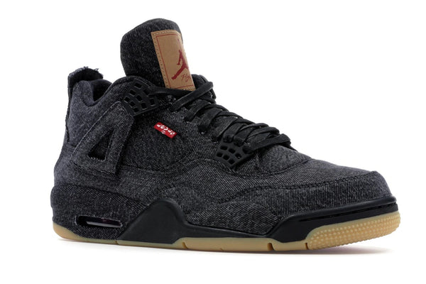 Jordan 4 Retro Levi's Schwarz (Levi's Tag)
