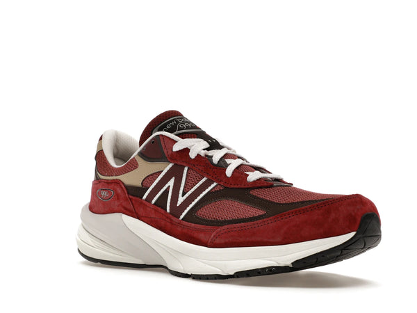 New Balance 990v6 MiUSA Teddy Santis Burgundy Tan